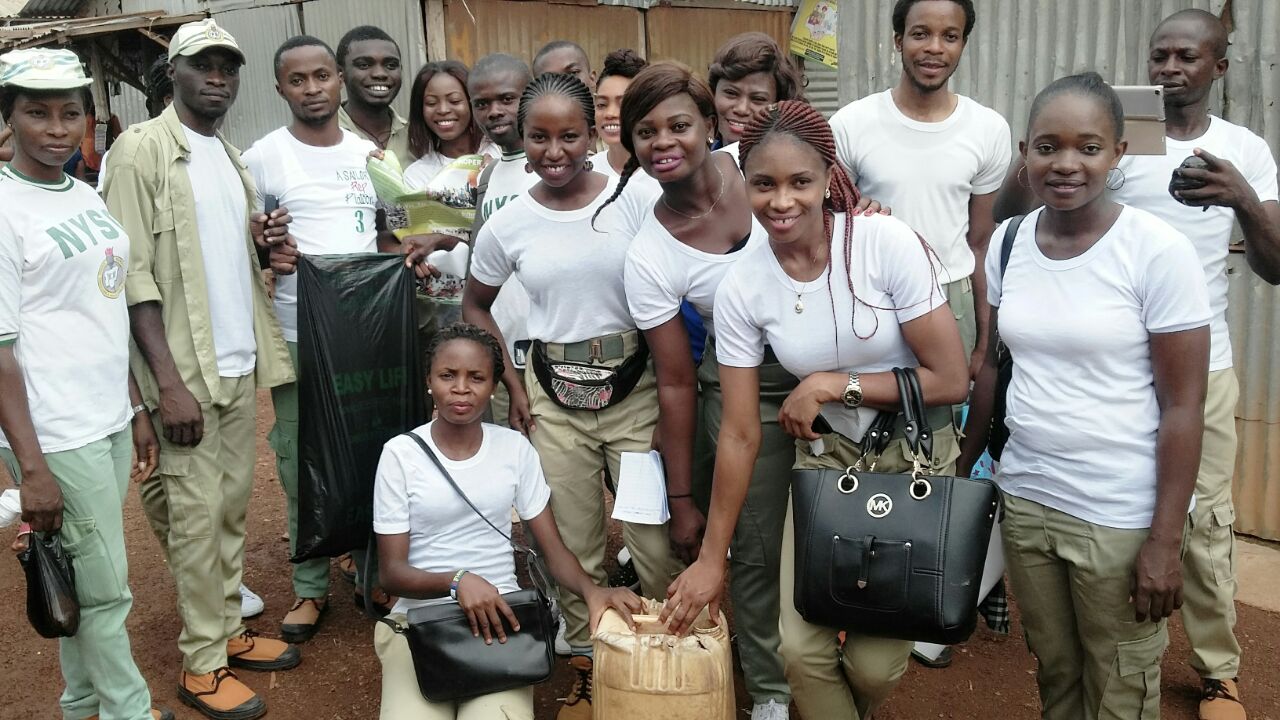 Environmental CDS Abakaliki, Ebonyi State during a sensitization campaign.
