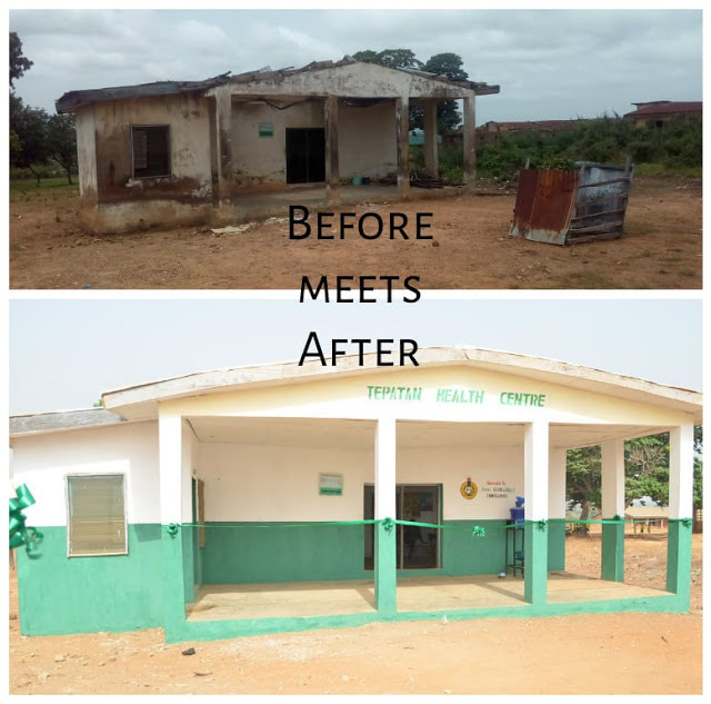 Olayemi transforms Abandoned Health Center in Moro, Kwara State