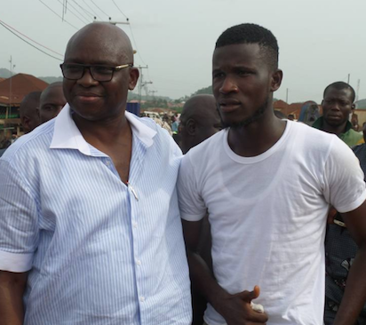 Gov Fayose gives Corps Member automatic employment
