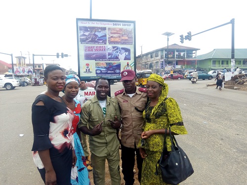 Corps Member, Samson Femi, Executes four CDS projects