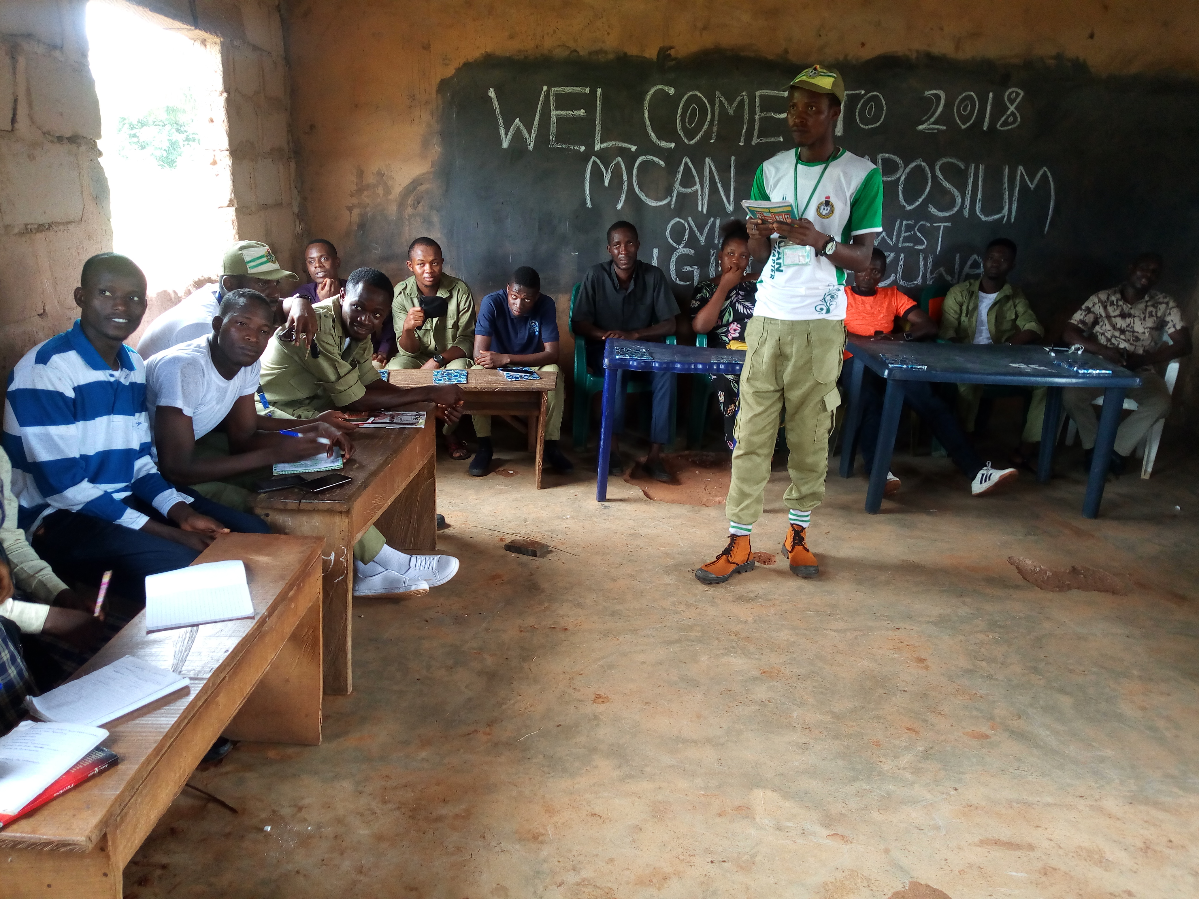 Edo Corps Members Sensitize Students Against Immoral vices and criminal Activities