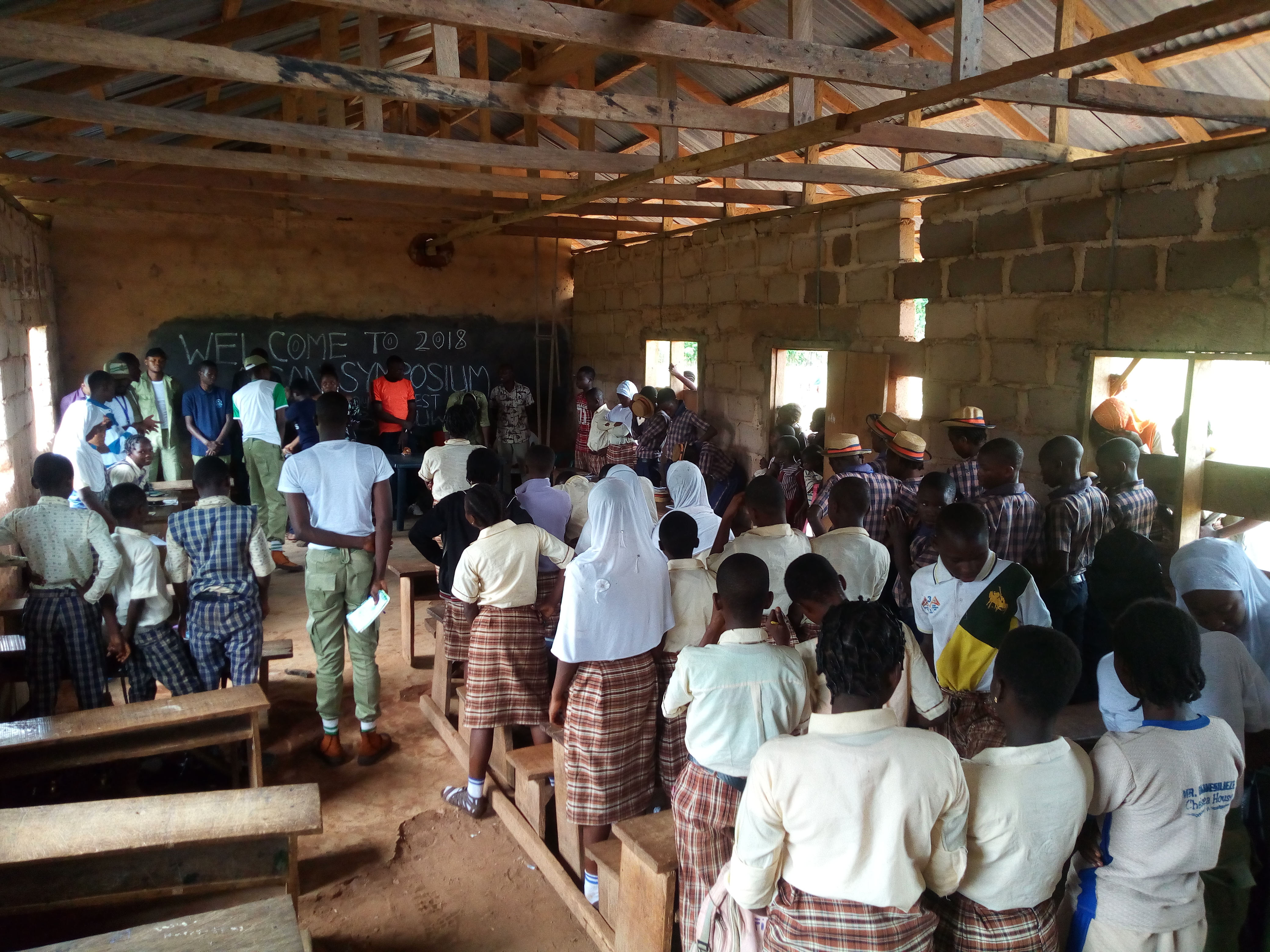 Edo Corps Members Sensitize Students Against Immoral vices and criminal Activities