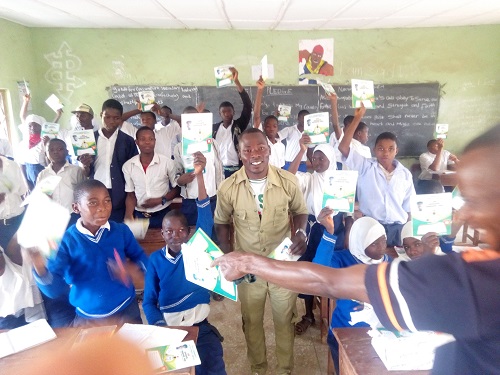 Corps Member, Samson Femi, Executes four CDS projects