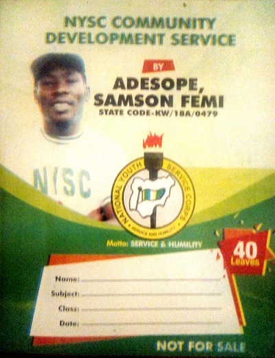 Corps Member, Samson Femi, Executes four CDS projects