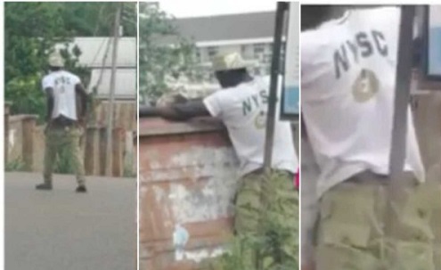 Enugu state corps member allegedly runs mad