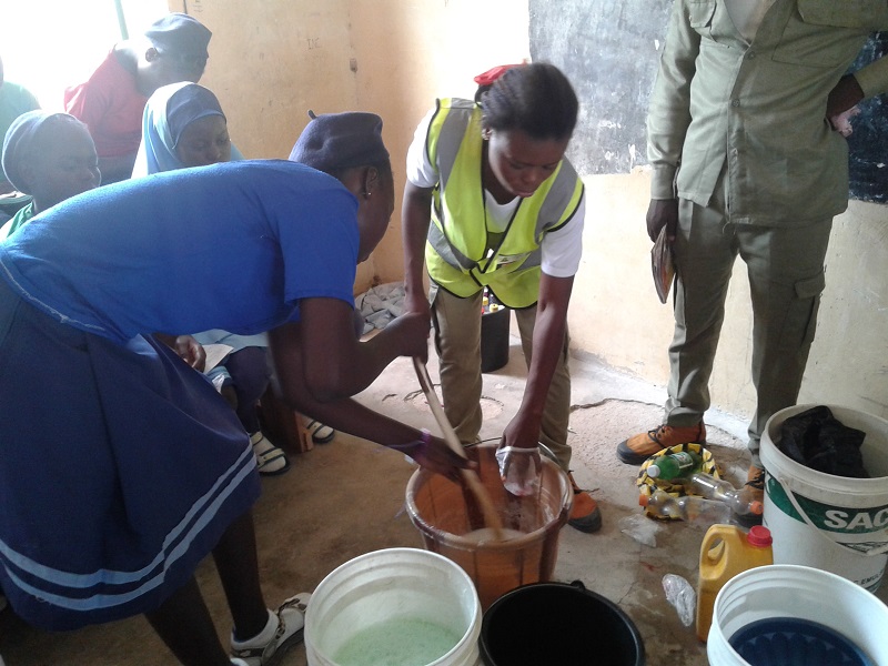 NYSC SDG Group Free Skill Acquisition Training programme students Taraba